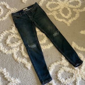 Free People skinny jeans W25/ size 0